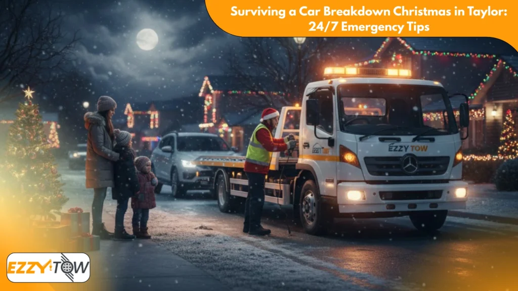 Surviving a Car Breakdown Christmas in Taylor